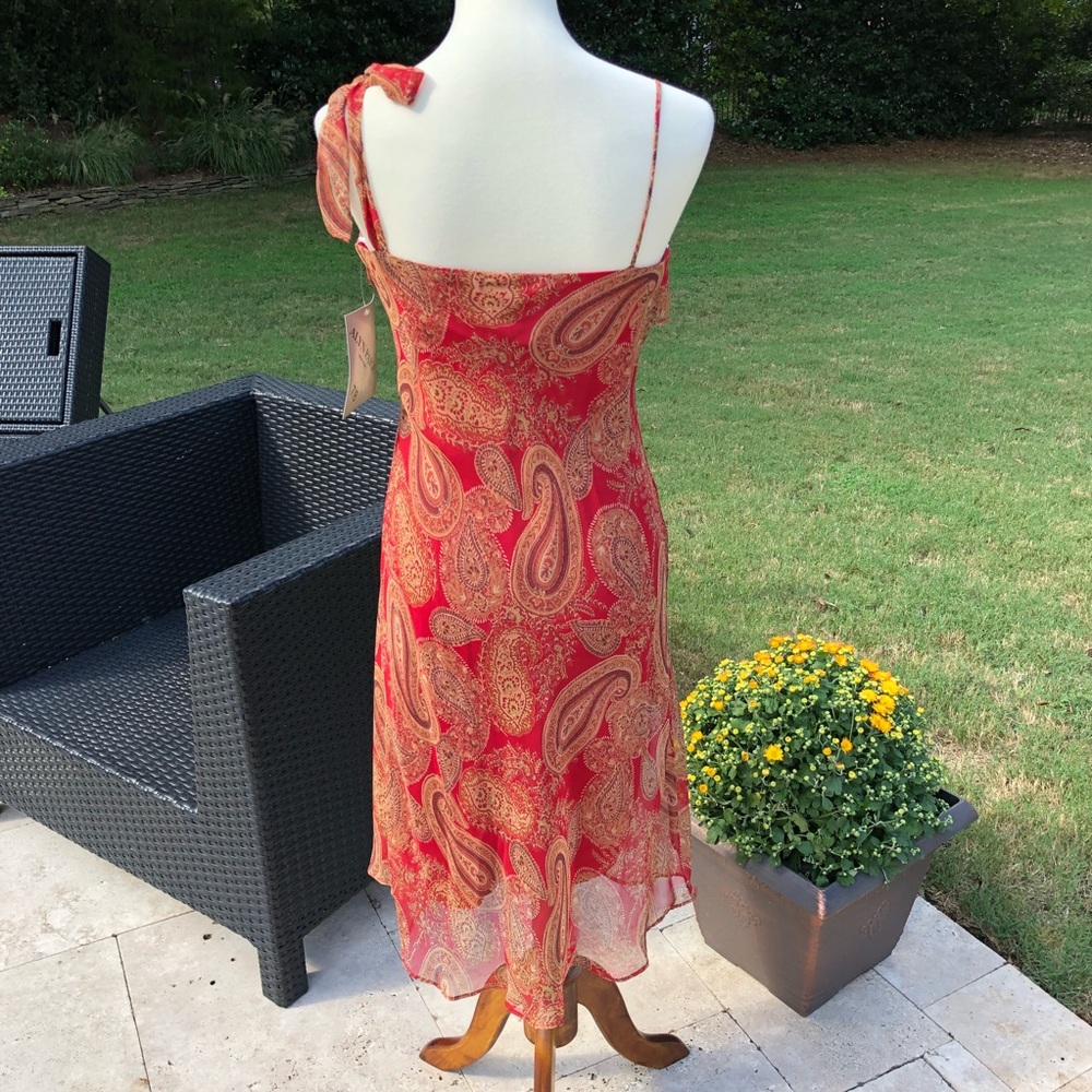 NWT Paisley Midi Dress from Alyn Paige New York - Picture 6 of 8